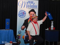 Pierre Mardue im Gleisgarten am 21. April 2024